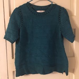 Ann Taylor LOFT short sleeve sweater